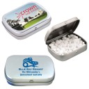 Sugar Free Breath Mints in Silver Tin LL804
