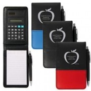 LL8576s PVC Notepad With Calculator and Pen