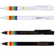 LL8657s Rainbow Plastic Ballpoint Pen